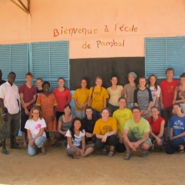 L'heureuse équipe de bénévoles de l’organisme Mer et Monde au Sénégal
